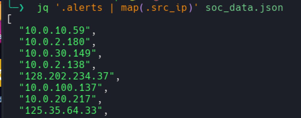 Porównanie map() i pipe src_ip